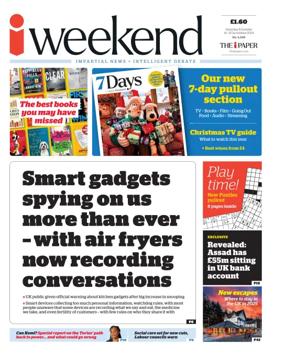 Cover of iNews Weekend