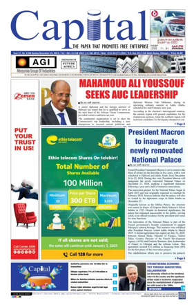 Cover of Capital (Ethiopia)