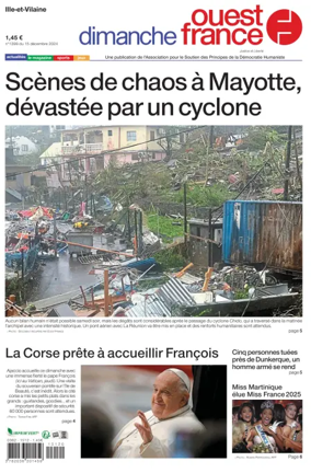 Cover of Dimanche Ouest France (Ille-et-Vilaine)