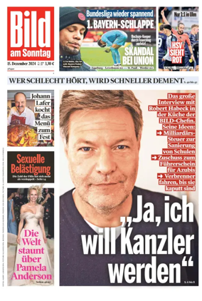 Cover of Bild am Sonntag