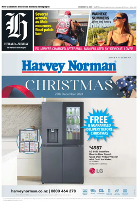 Cover of Herald on Sunday