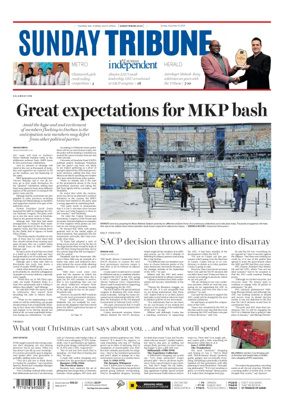 Cover of Sunday Tribune