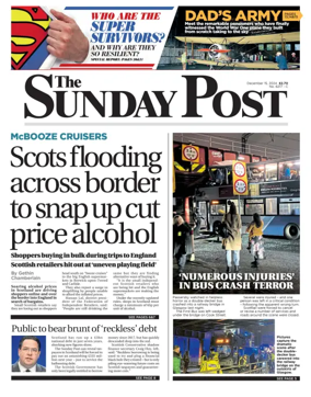 Cover of The Sunday Post (Central Edition)