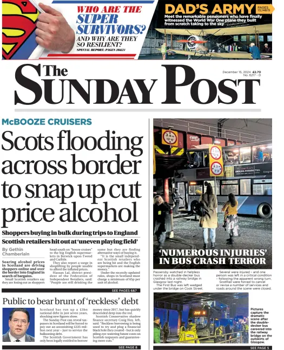 Cover of The Sunday Post (Dundee)