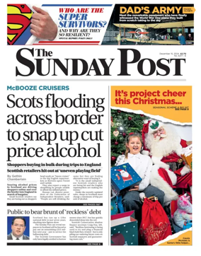 Cover of The Sunday Post (Newcastle)