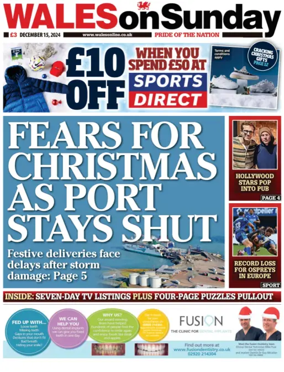 Cover of Wales On Sunday