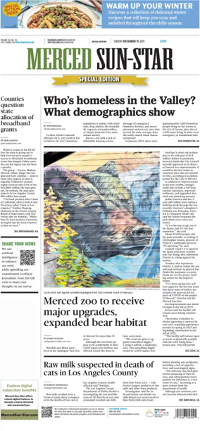Cover of Merced Sun-Star (Saturday)