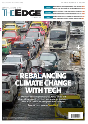 Cover of The Edge Singapore