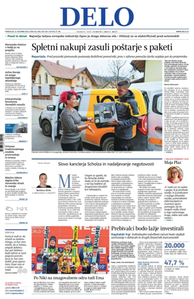 Cover of Delo (Slovenia)