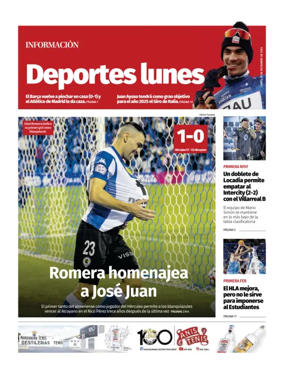Cover of Deporte Lunes