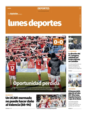 Cover of Lunes Deportes