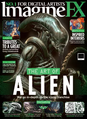 Cover of ImagineFX: Sci-fi & Fantasy Art magazine