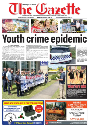 Cover of Warragul & Drouin Gazette