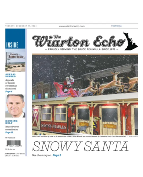 Cover of Wiarton Echo