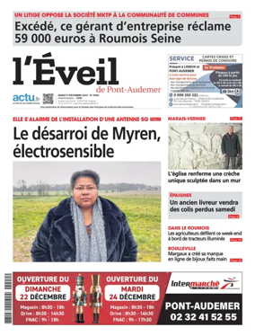 Cover of L'Éveil de Pont-Audemer