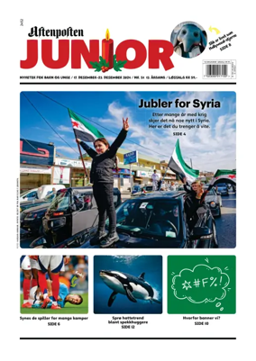 Cover of Aftenposten Junior