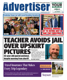 Cover of Ayr Advertiser