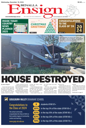 Cover of Benalla Ensign