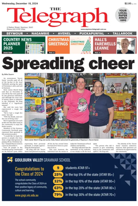 Cover of Seymour Telegraph