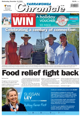Cover of Yarrawonga Chronicle