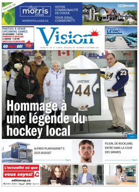 Cover of Vision (Canada)