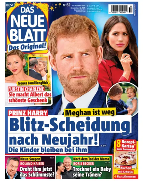 Cover of DAS NEUE BLATT