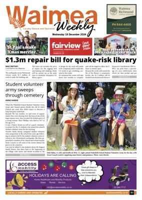 Cover of Waimea Weekly