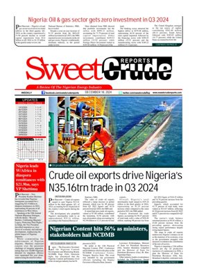 Cover of SweetCrude (Wednesday)
