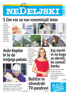Cover of Nedeljski Dnevnik