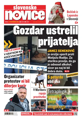 Cover of Slovenske Novice