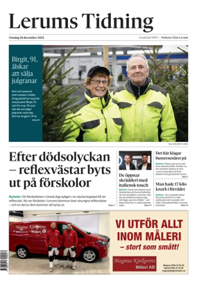 Cover of Lerums Tidning