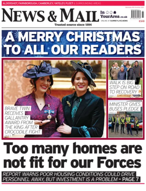 Cover of Aldershot News & Mail