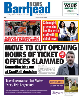 Cover of Barrhead News