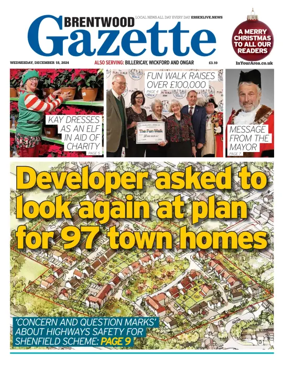 Cover of Brentwood Gazette