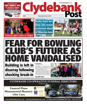 Cover of Clydebank Post