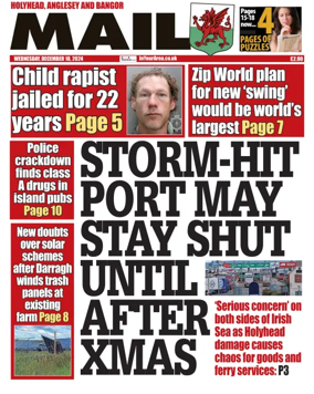 Cover of Holyhead Mail