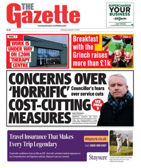 Cover of The Gazette (Scotland)
