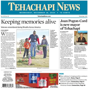 Cover of Tehachapi News