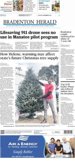 Cover of The Bradenton Herald