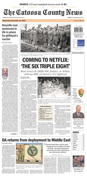 Cover of The Catoosa County News