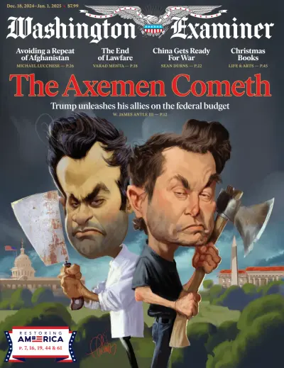 Cover of Washington Examiner