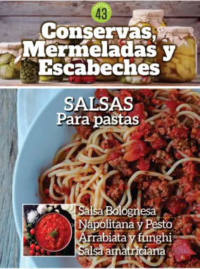Cover of Conservas mermeladas y escabeches