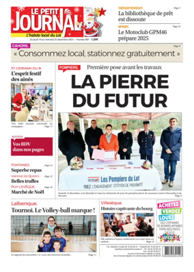 Cover of Le Petit Journal - L'hebdo local du Lot