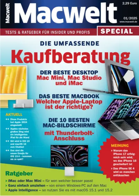 Cover of Macwelt Special