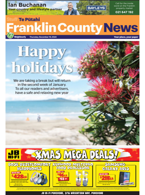 Cover of Franklin County News