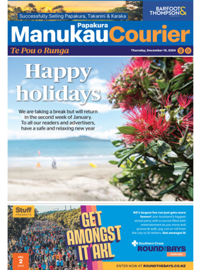 Cover of Manukau Courier