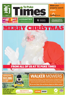 Cover of Te Puke Times