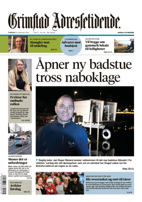 Cover of Grimstad Adressetidende