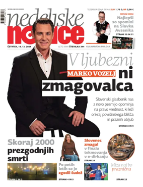 Cover of Nedeljske Novice