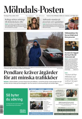 Cover of Mölndals-Posten